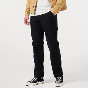 Carhartt Rugged Flex Relaxed Fit Canvas 5 Pocket Work Pant Black 35 x 28 Mens